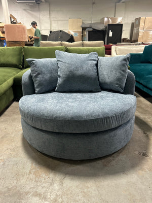 BRAND-NEW Joybird Amelia Grand Chair (Milo French Blue)