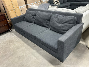 West Elm 96” Midnight Blue Henry Sofa