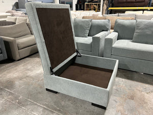 Jonathan Louis Aqua Oversized Sleeper Chair Set