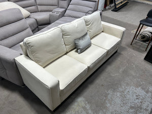 Modular Cream 3-Seat Sofa