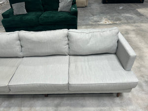 Joybird Preston Grand Sofa (Sunbrella Premier Fog)
