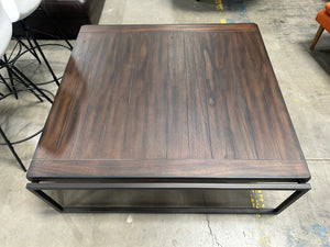 Oversized Wooden Coffee Table