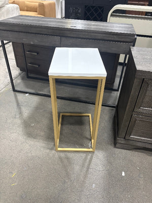 Gold End Table