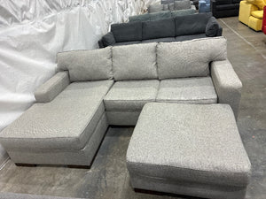 Gray Ashley Chaise