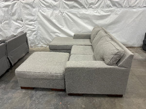 Gray Ashley Chaise