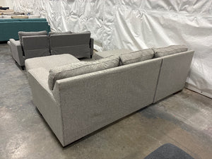 Gray Ashley Chaise