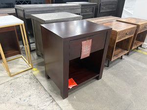 Paxton Dark Wood Nightstand