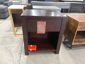 Paxton Dark Wood Nightstand