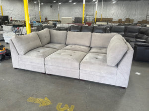 Vaughn 6 Pc Modular Fabric Sectional