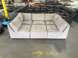 Vaughn 6 Pc Modular Fabric Sectional