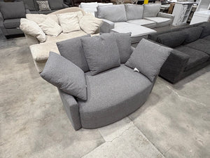 Thomasville Fabric Swivel Chair