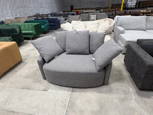 Thomasville Fabric Swivel Chair
