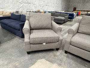 Classic Roll Arm Sofa and Chair Set