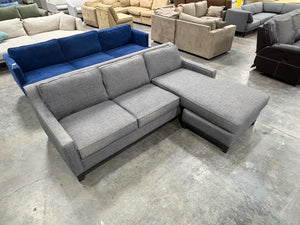 Jonathan Louis Gray Chaise Sectional