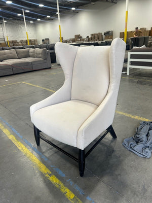 West Elm Cream Accent Chair