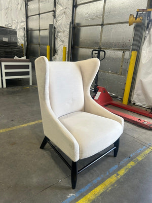 West Elm Cream Accent Chair