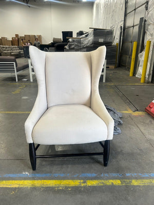 West Elm Cream Accent Chair