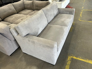 Crate and Barrel Axis Sofa (Nickel)