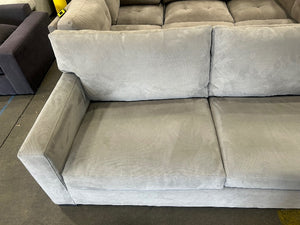 Crate and Barrel Axis Sofa (Nickel)