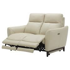 Crosslin Leather Power Loveseat Set
