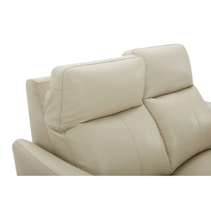 Crosslin Leather Power Loveseat Set