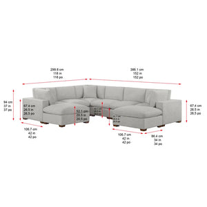 Thomasville Lowell 8-Piece Modular Sectiona