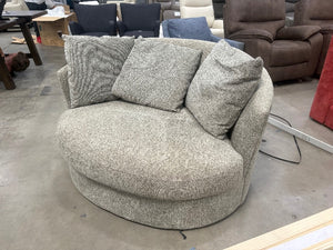 Thomasville Fabric Swivel Chair