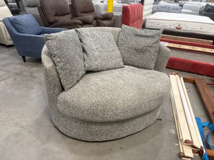 Thomasville Fabric Swivel Chair