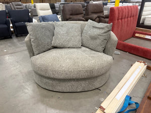 Thomasville Fabric Swivel Chair