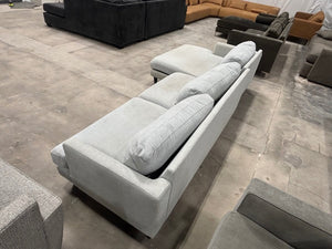 Light Gray Chaise Sectional