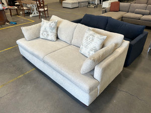 Deep Lounge 90” Cream Sofa
