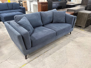 Macy's 78” Daylla Navy Sofa