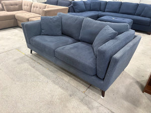 Macy's 78” Daylla Navy Sofa