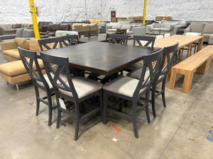 Tristan Two-Tone 9-Piece Dining Set