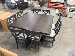 Tristan Two-Tone 9-Piece Dining Set