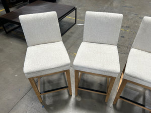 Rylee Fabric Counter Stools (Set of 4)