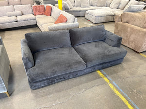West Elm Haven Sofa (Slate Velvet)