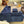 Lovesac - Sapphire Navy Corded Velvet (5 base/ 7 side)