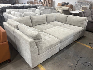 Thomasville Tisdale 6-Piece Fabric Sectional (Beige)