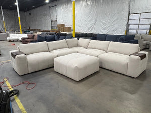 Paige 6-Piece Modular Fabric Sectional
