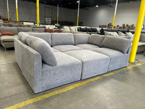 Thomasville Fallon 6-Piece Modular Sectional (Gray)