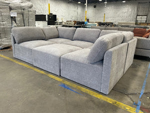 Thomasville Fallon 6-Piece Modular Sectional (Gray)