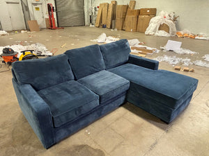 Blue Living Spaces Sectional