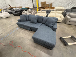 Navy Blue Furniture Row Sectional