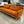 SofaCompany Burnt Orange Velvet MCM Sofa