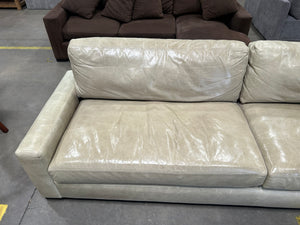 RH 10’ Maxwell Leather Sofa