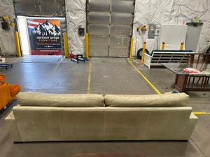 RH 10’ Maxwell Leather Sofa