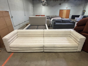 CB2 Boucle Sofa