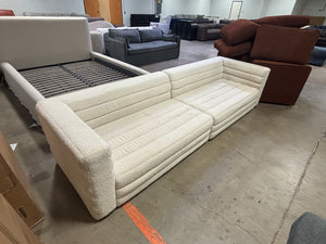 CB2 Boucle Sofa