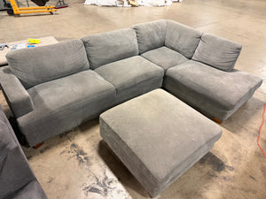 Thomasville Sectional with Ottoman